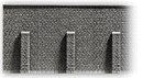 Noch HO 58056 Profi-Plus Scenic Components, Retaining Wall (gray brick) 13-3/16 x 4-59/64" 33.5 x 12.5cm