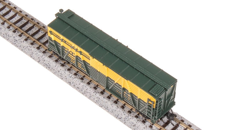 BLI 8452 40' Wood Stock Car, CNW 14263, Cattle Sounds, N