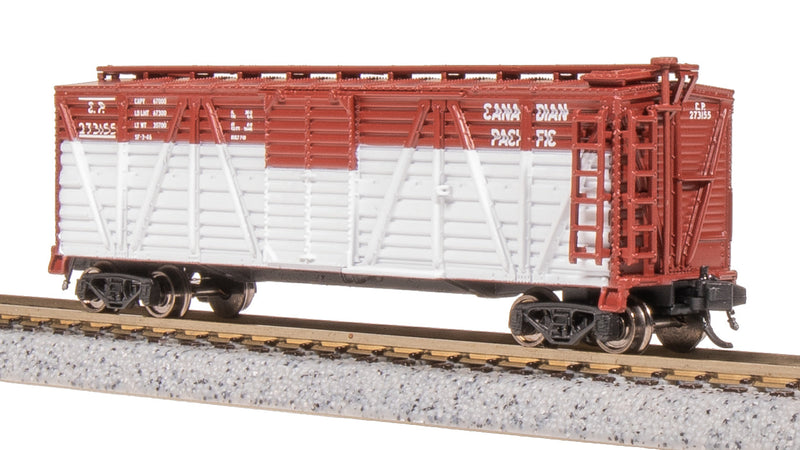 BLI 8453 40' Wood Stock Car, CP 273155, Cattle Sounds, N