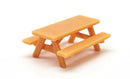 All Scale Miniatures HO 870988 Picnic Tables, Unpainted 3D Printed Parts (5)