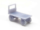 All Scale Miniatures N 1600985 Luggage Carts, Unpainted 3D Printed Parts (5)