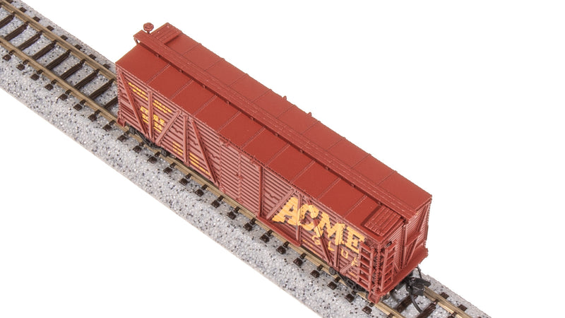 BLI 8471 40' Wood Stock Car, Acme Glue Factory, Horse Sounds, N