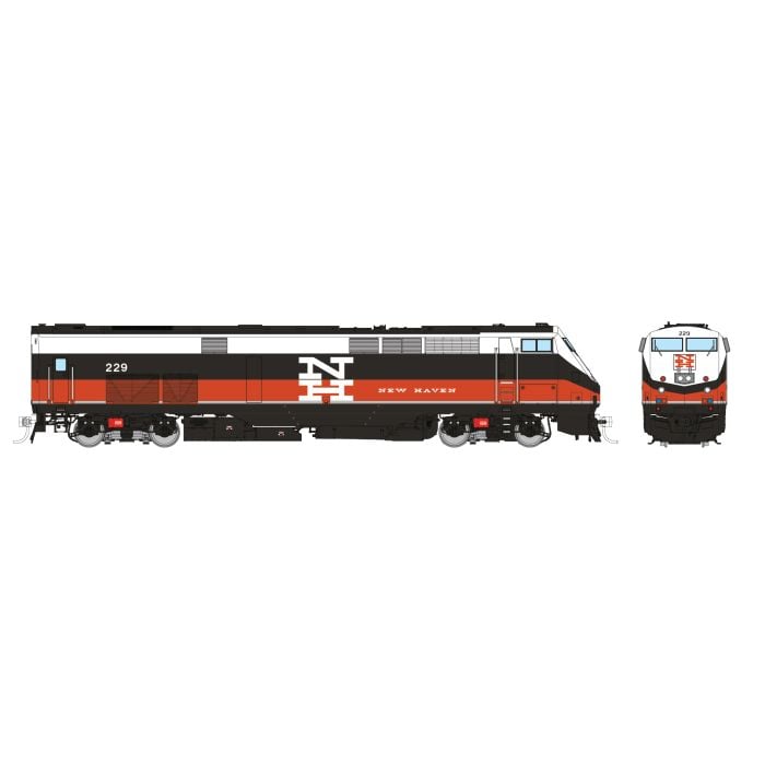 PREORDER Rapido 85507 HO GE P32AC-DM DCC CDOT 229