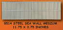 Chooch HO 8514 Flexible Steel Sea Wall, Medium