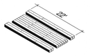 Blair Line HO 165 Wood Grade Crossing Kit (2)