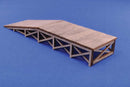 Blair Line HO 174 Wood Loading Ramp Kit, 5-3/4 x 1-1/2" 14.6 x 3.8cm