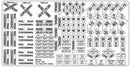 Blair Line HO 101 Highway Signs, Railroad Signs 1900-Present (black, white)