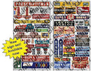 Blair Line HO 137 Printed Storefront & Advertising Signs, Restaurants & Cafes