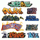Blair Line HO 2245 Graffiti Decals Mega Set, Set