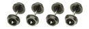 Atlas N 22020 33" Blackened Metal Wheels (12)