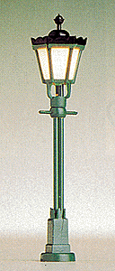 Brawa 5000 Street Light, Old-Time Street Lamp, Height: 2-1/2" 6.4cm