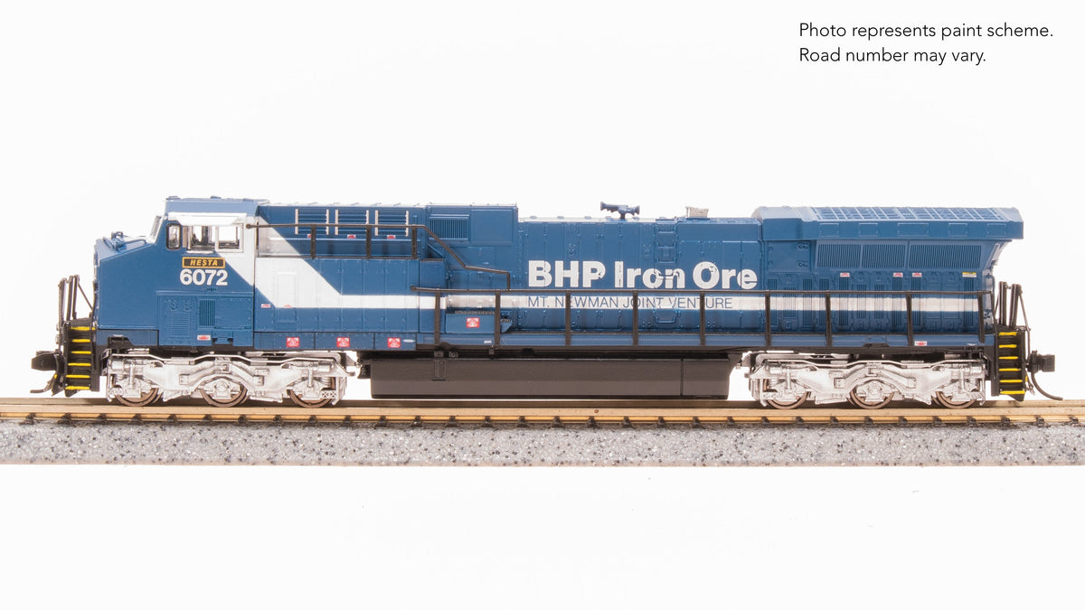 BLI 8570 GE AC6000, BHP Iron Ore #6072, Blue & White, 
