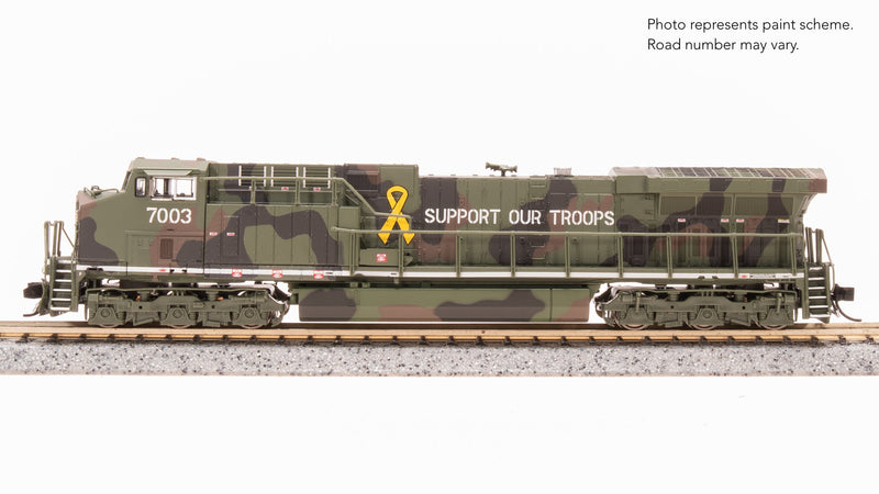 BLI 8587 GE AC6000, "Support Our Troops" Fantasy Paint, Paragon4 Sound/DC/DCC, N