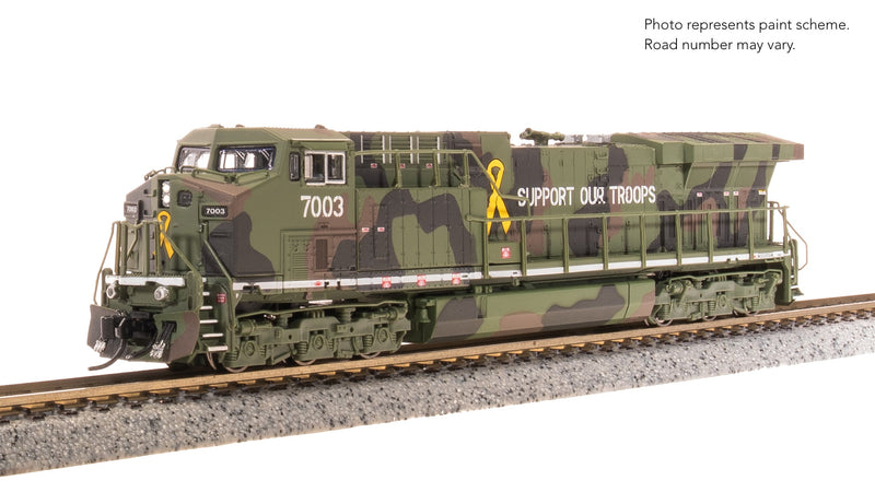 BLI 8587 GE AC6000, "Support Our Troops" Fantasy Paint, Paragon4 Sound/DC/DCC, N