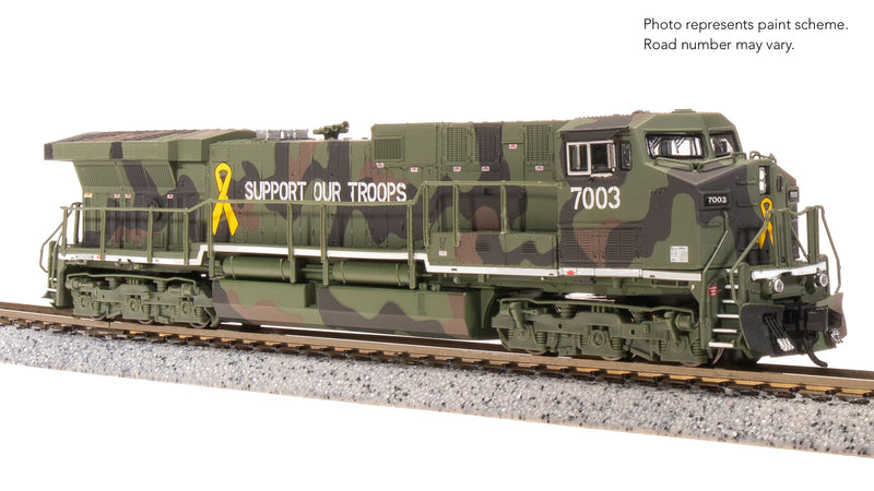 BLI 8587 GE AC6000, "Support Our Troops" Fantasy Paint, Paragon4 Sound/DC/DCC, N