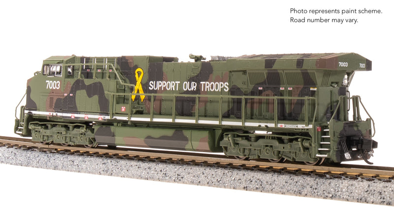 BLI 8587 GE AC6000, "Support Our Troops" Fantasy Paint, Paragon4 Sound/DC/DCC, N