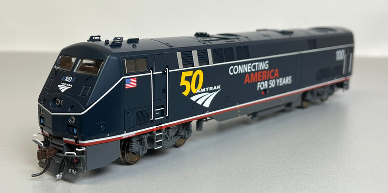 Athearn Genesis ATHG81314 HO AMD103/P42 w/DCC and Sound, Amtrak/50th Anniversary Blue