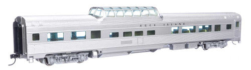 Walthers HO 910-30417 85' Budd Dome Coach, Rock Island