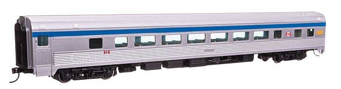 Walthers Mainline HO 30021 85' Budd Large-Window Coach, VIA Rail