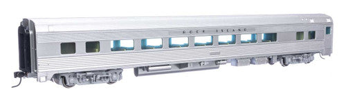 Walthers HO 910-30024 85' Budd Large-Window Coach, Rock Island