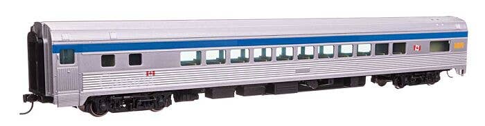 Walthers Mainline HO 30212 85' Budd Small-Window Coach, VIA Rail