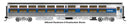 Walthers Proto HO 920-12300 85' Budd Viewliner Sleeper, Amtrak Phase IV Decal (Lighted)