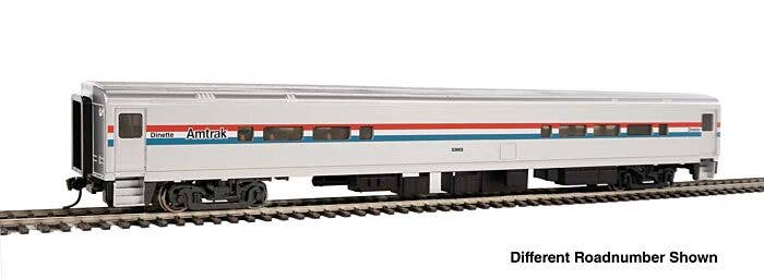 Walthers Mainline HO 31055 85' Horizon Cafe/Club Food Service Car, Amtrak Phase III