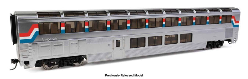 PREORDER Walthers Proto HO 920-12044 Lighted 85' Pullman-Standard Superliner I Lounge, Amtrak Phase III