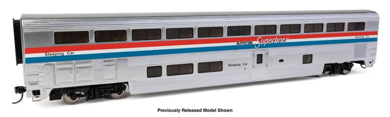 PREORDER Walthers Proto HO 920-12026 Lighted 85' Pullman-Standard Superliner I Sleeper, Amtrak Phase III
