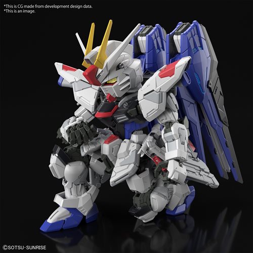 Bandai 2619354 Gundam Master Grade SD Freedom Gundam Model Kit