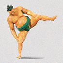 Preiser HO 29005 Sumo Wrestler