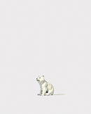 Preiser HO 29500 Animal, Baby Polar Bear