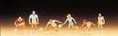 Preiser N 9041 Recreation & Sports, Tennis Players