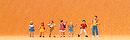Preiser N 9043 Pedestrians, School Children (7)