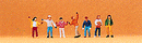 Preiser N 9044 Pedestrians, Children (7)