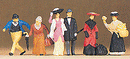 Preiser HO 138 1900s Figures, Travelers & Passers-By