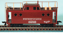 Cal-Scale HO 455 Caboose Antenna Supports, N5 Stand & Receiver (brass)