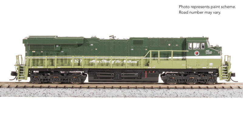 BLI 8626 GE ES44AC, NP 6327, Loewy NCL Fantasy Paint, Paragon4 Sound/DC/DCC, N