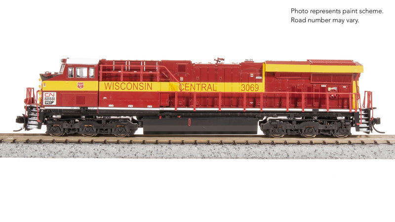 BLI 8630 GE ES44AC, CN 3069, Wisconsin Central Heritage Paint, No-Sound / DCC-Ready, N