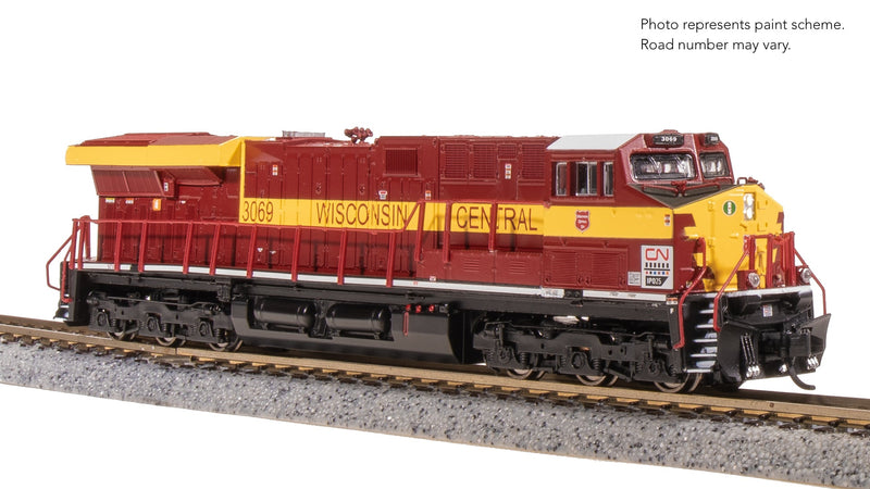 BLI 8630 GE ES44AC, CN 3069, Wisconsin Central Heritage Paint, No-Sound / DCC-Ready, N