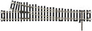 Atlas HO 392 Code 100 Mark V Turnout, Customline, No. 4, Right-Hand