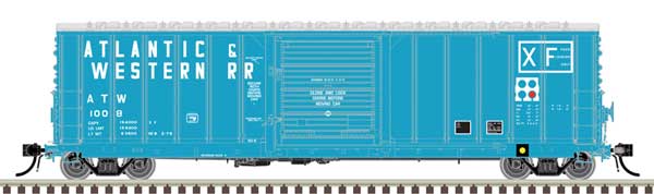 Atlas 20007135 CNCF 5000 50' Boxcar - Ready to Run - Master(R) -- Atlantic & Western