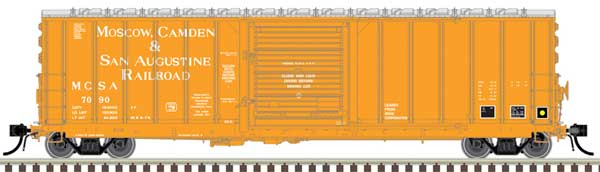 Atlas 20007147 CNCF 5000 50' Boxcar - Ready to Run - Master(R) -- Moscow, Camden & San Augustine