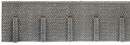 Noch HO 58057 Profi-Plus Scenic Components, Extra Long Retaining Wall 26-3/8 x 5-1/8" (Gray)