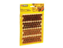Noch 7012 Grass Tufts, Wildflowers 52 1/4" 6mm and 52 3/8" 9mm Fiber Tufts