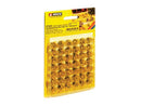 Noch 7043 Grass Tufts XL, Blooming Yellow Flowers 3/8" 9mm Fiber Tufts (42)