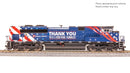 BLI 8673 EMD SD70ACe, MRL 4404, Essential Workers, Paragon4 Sound/DC/DCC, w/ Smoke, HO