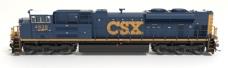 PREORDER BLI 8676 EMD SD70ACe, CSX 4838, YN3 Paint, Paragon4 Sound/DC/DCC, w/ Smoke, HO