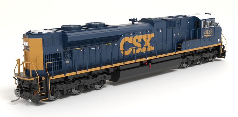 PREORDER BLI 8676 EMD SD70ACe, CSX 4838, YN3 Paint, Paragon4 Sound/DC/DCC, w/ Smoke, HO