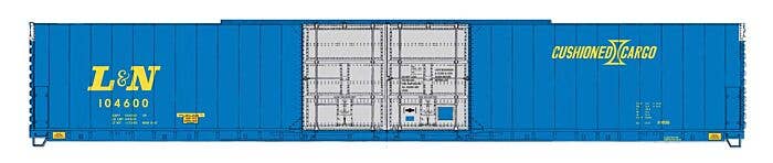 Walthers Proto HO 102118 86' Pullman-Standard Double-Door Hi-Cube Boxcar, Louisville & Nashville